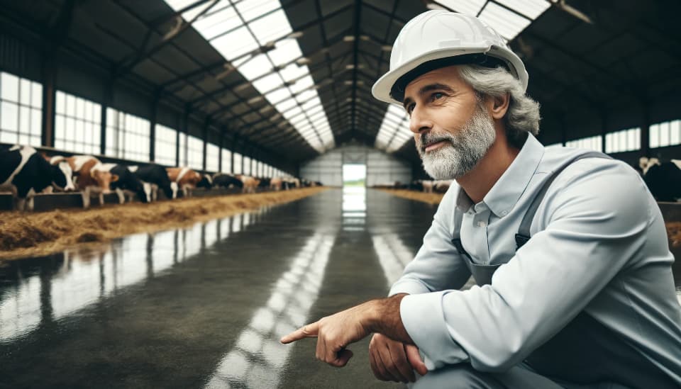 Выбирайте наши полы для сельского хозяйства
