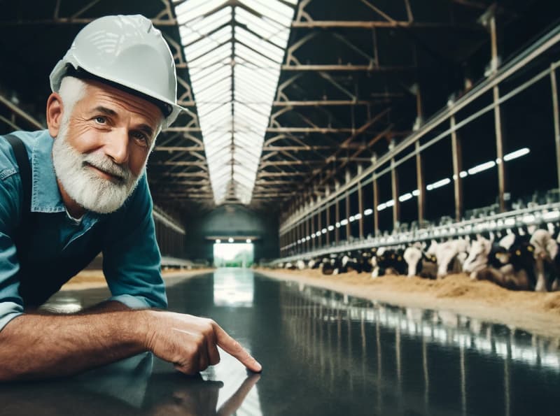 Пол для сельхоз объектов